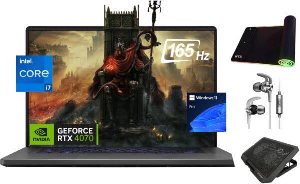 ASUS ROG ZEPHYRUS INTEL CORE I7 13620H 16GB DDR4 512GB SSD NVIDIA RTX 4070 8GB 16" FULL HD 165HZ WINDOWS 11 HOME - Imagen 6