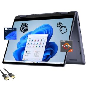 NOTEBOOK DELL INSPIRON 14 2IN1 AMD RYZEN 5 8640HS 8GB 512GB SSD 14" FHD+ TOUCH WIN11 MIDNIGHT BLUE - https://jardintecno.com.ar