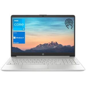 NOTEBOOK HP INTEL CORE I3-1215 8GB 256GB SSD 15.6" HD TOUCH SILVER - https://jardintecno.com.ar
