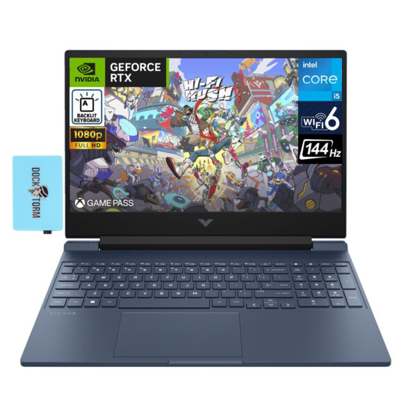 NOTEBOOK HP VICTUS INTEL CORE I5-12450H 8GB 512GB SSD RTX2050 4GB 15.6" FULL HD WIN11 SILVER - https://jardintecno.com.ar