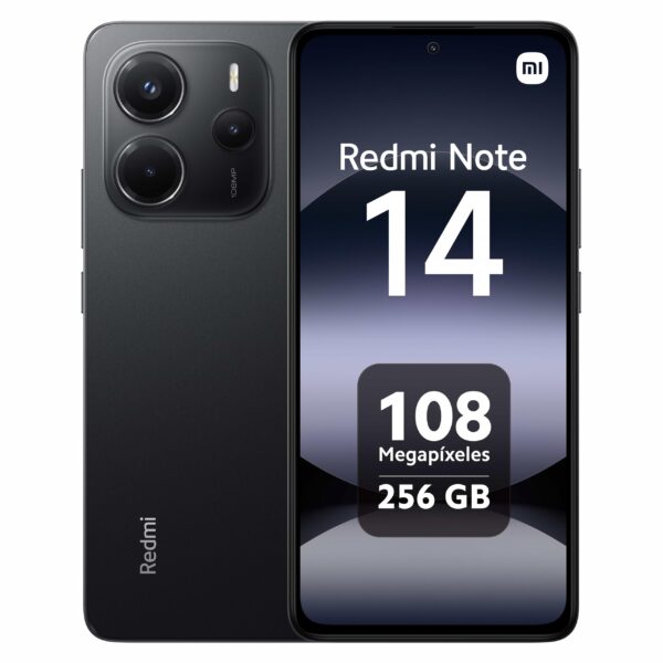 XIAOMI REDMI NOTE 14 8GB 256GB BLACK - https://jardintecno.com.ar
